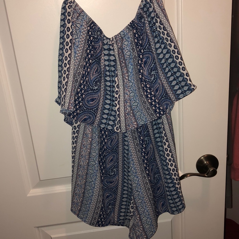 Strapless Romper